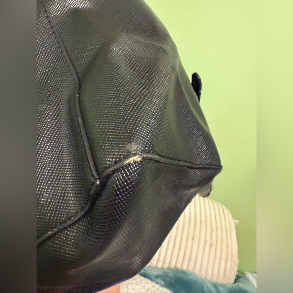 Guess Black Handbag with Gold Details - Picture 6 of 12